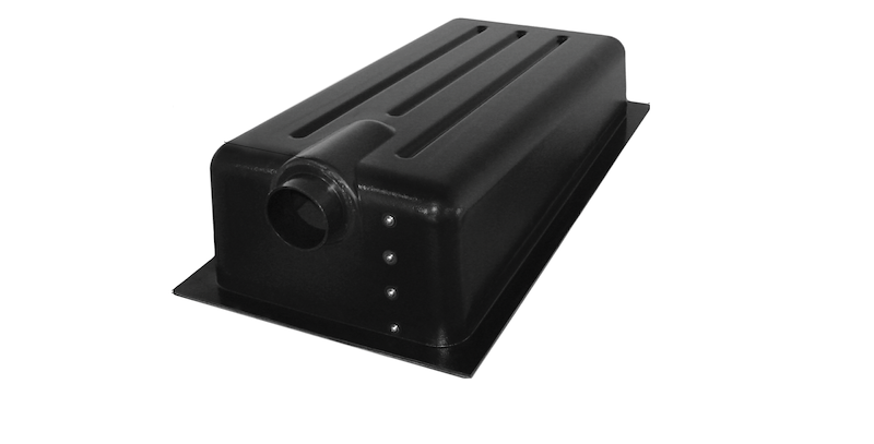 RV grey water and black water holding tanks for campers and trailers