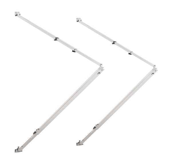 Dometic 8273000.402B RV Awning Arm Set, 839/848/858 Models, Polar White – image 1