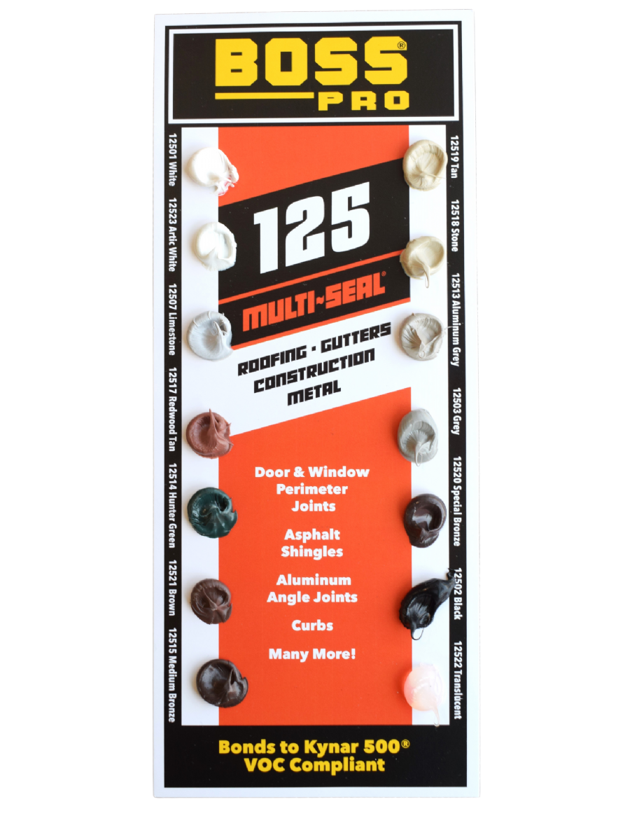 Accumetric Boss 125 Multi-seal 8 Ounce White Paste Caulk (142900)