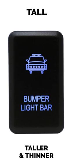 Cali Raised LED CR2464 Tacoma Roof Combo Kit, Blue Backlight - image 11