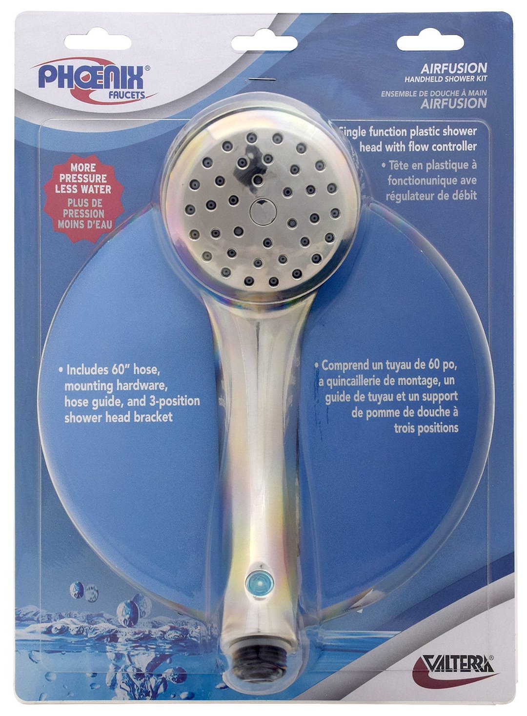 Phoenix Products Handheld Shower Head - Brushed Nickel Plated – PF276047