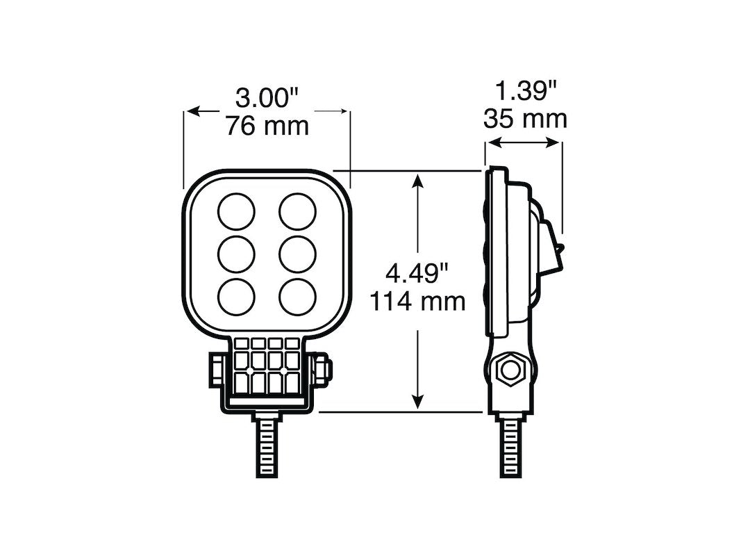 Peterson Mfg. V905-Mv Work Light - image 2