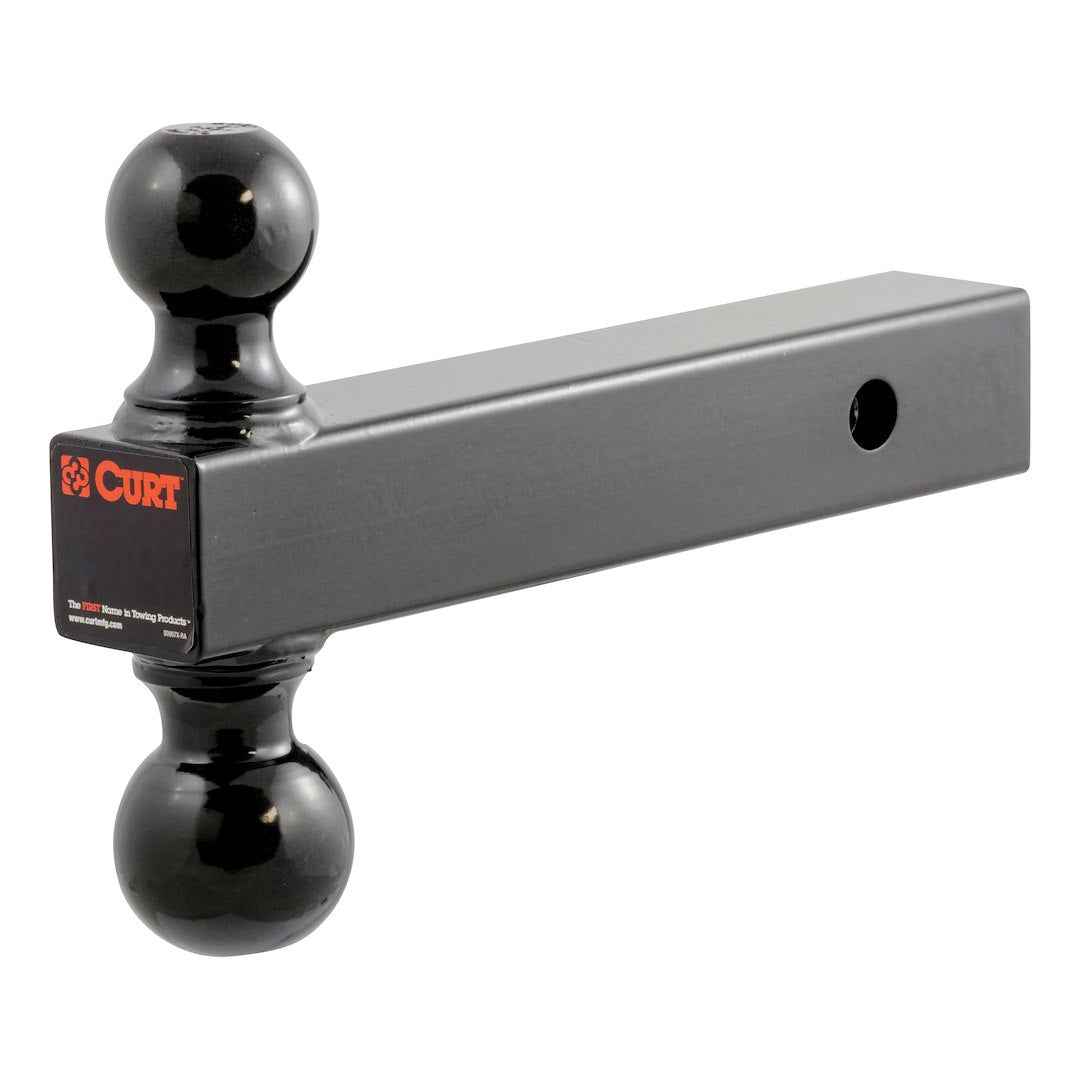 CURT Dual-Ball Mount - 2 & 2-5/16 in, 0 in Drop – 45660