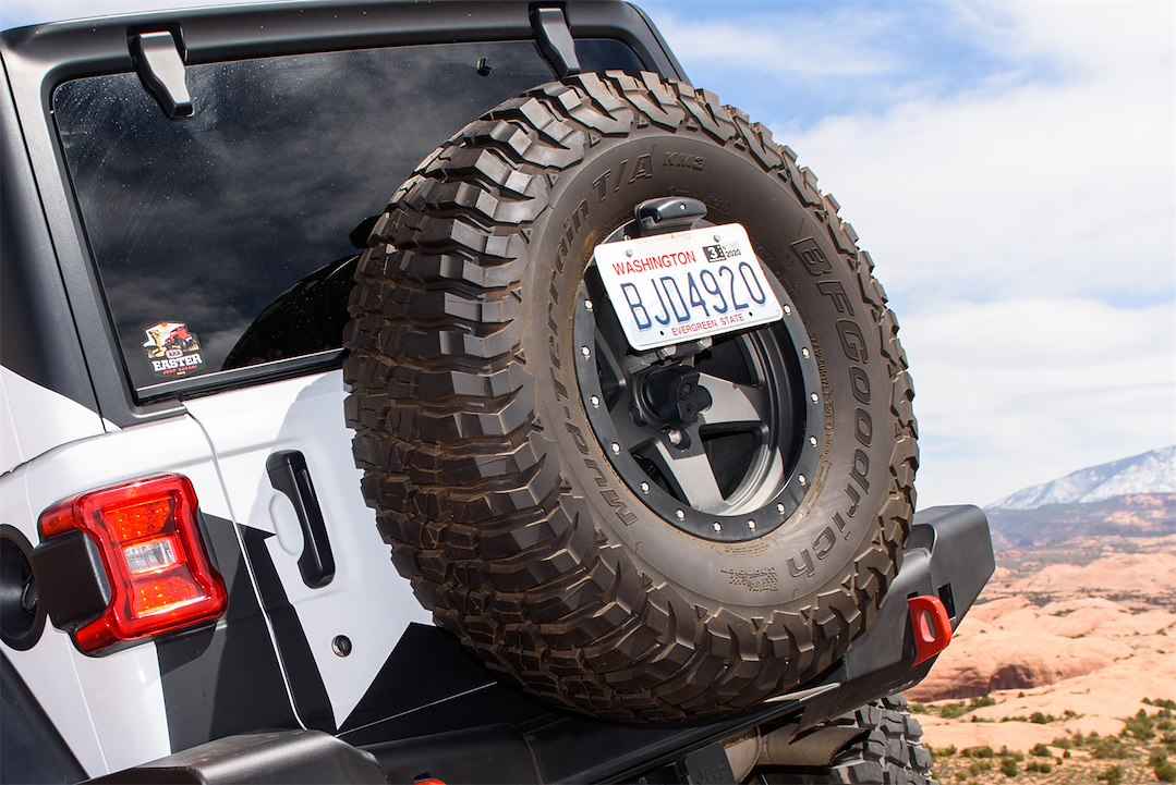 ARB 5750390 Wrangler JL Spare-Tire License Mount