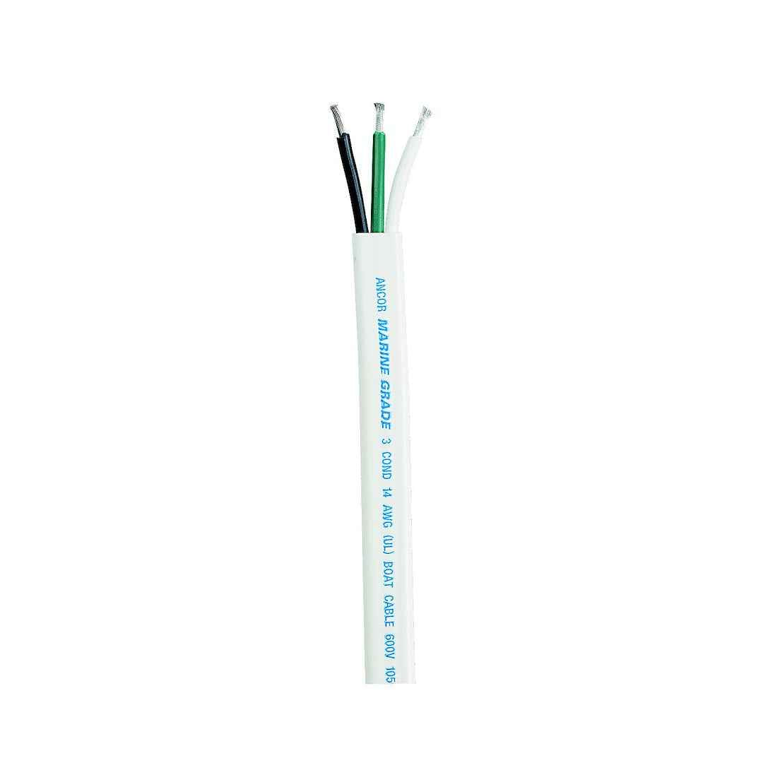 Ancor 131310 Marine Triplex Cable – 12 Gauge, 100 ft