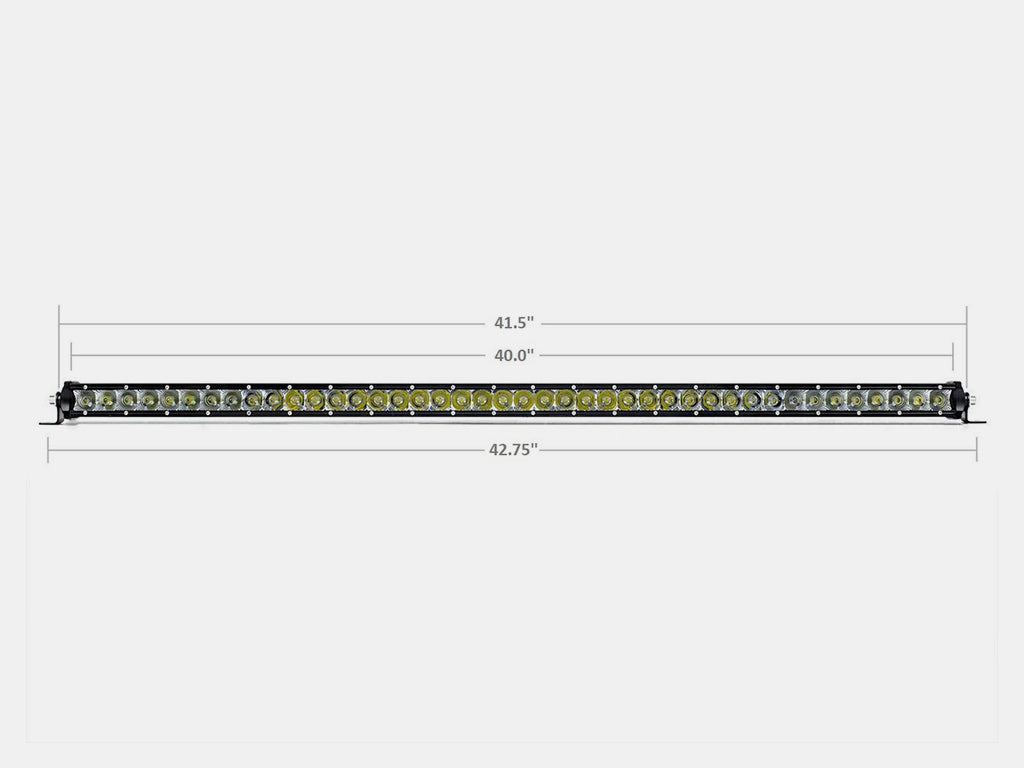 Cali Raised LED CR2315 42 in Amber/White Spot LED Bar Kit - image 1