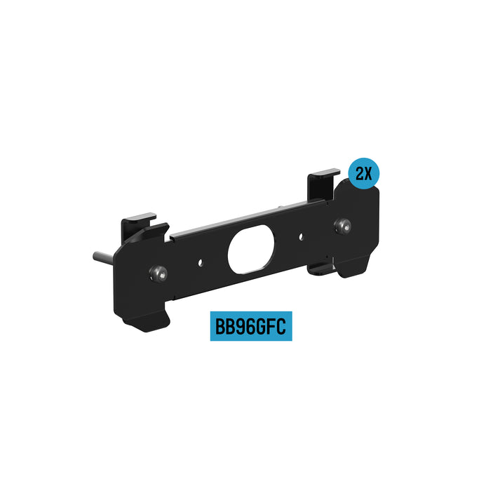 Builtbright BB96GFC Black Stainless Third Brake-Light Bracket