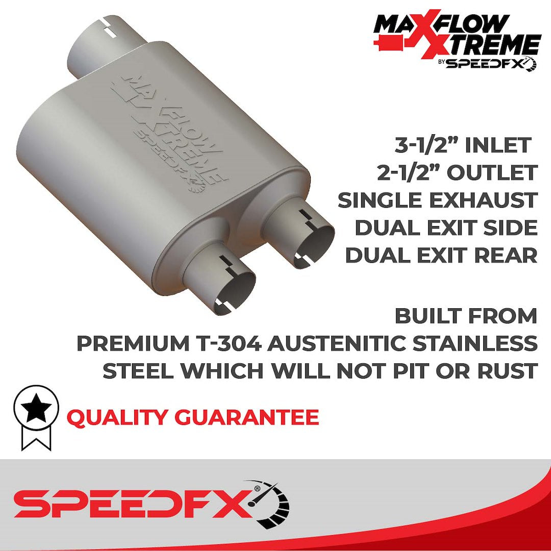 SpeedFX 50102 MaxFlow Xtreme Silverado Exhaust System