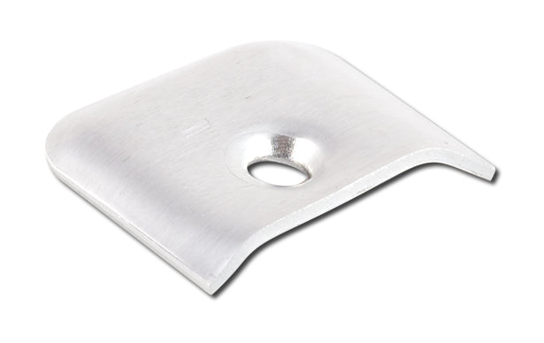 AP Products Side Molding End Cap - Silver, 10 Per Carton – 021-39203