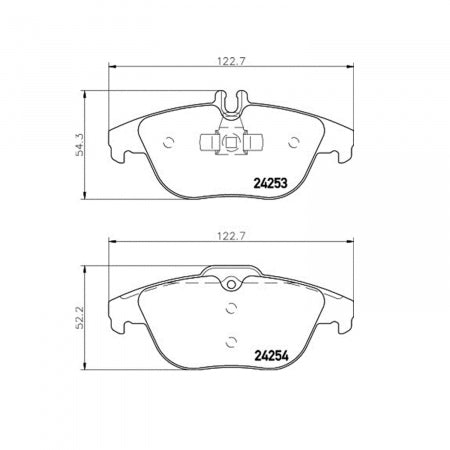 Hella Pagid 355012741 Disc-Brake Pad Set