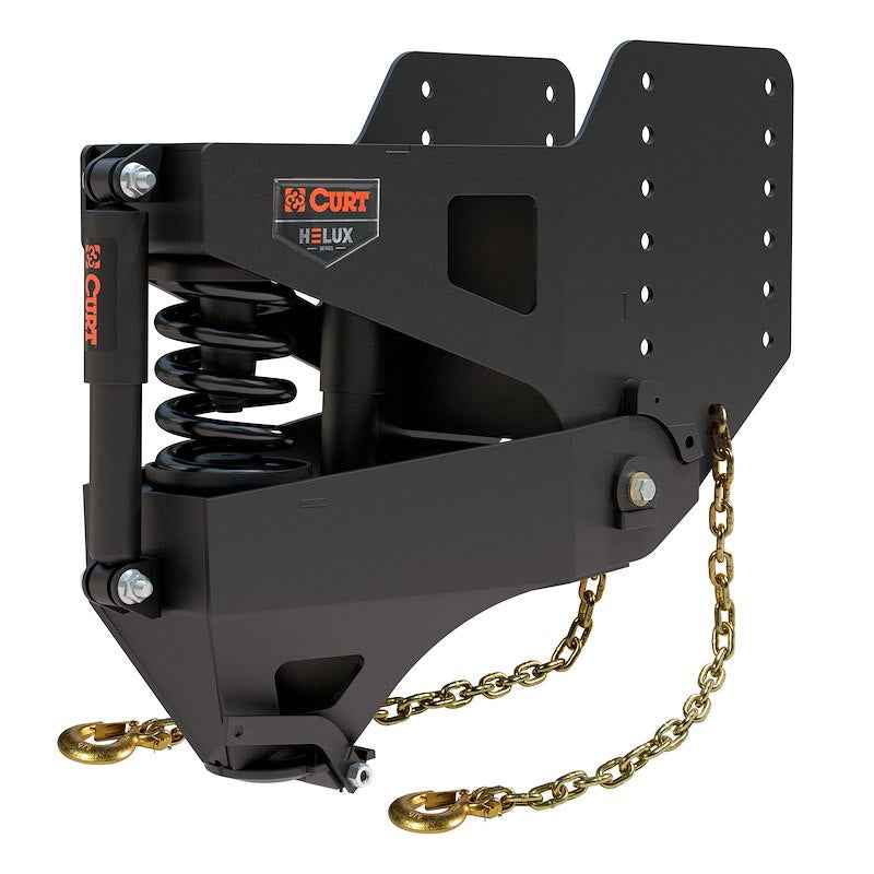 CURT 2024044577 Helux Gooseneck Pin Box , 20000 lb Coil & Shock King Pin Conversion – image 1