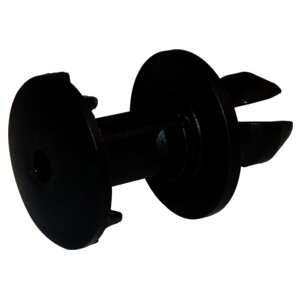 Crown Automotive 6510734AA Black Plastic Air-Dam Mounting Clip - image 3