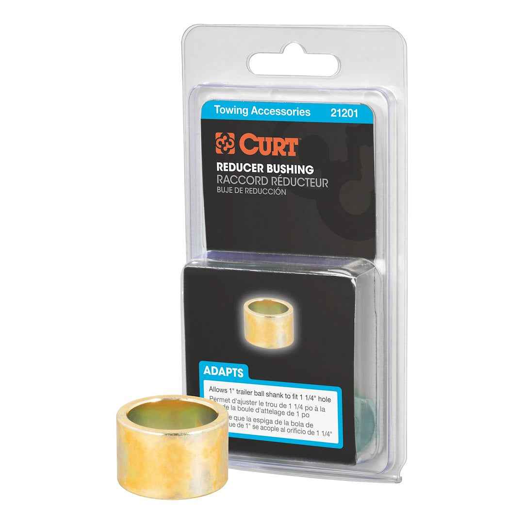 CURT 21201 1-Inch Ball Shank Bushing for 1-1/4-Inch Hole