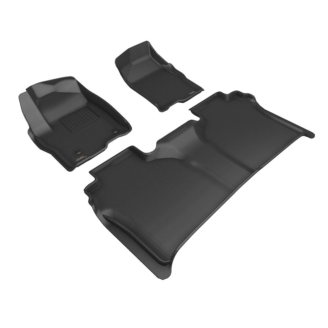 3D Mats CH10001509 Silverado Crew Cab KAGU 3-Piece Floor Mats - image 1