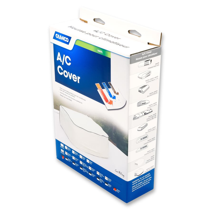 Camco A/C Cover - Dometic Brisk II, Black – 45269