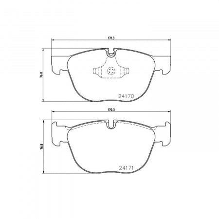 Hella Pagid 355012541 Disc-Brake Pad Set