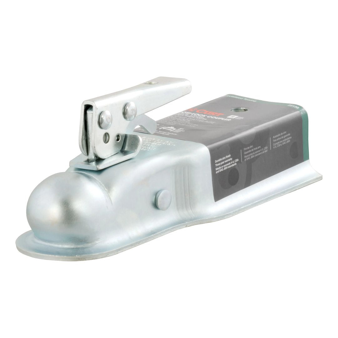 CURT 25138 Trailer Coupler - Class II Straight Tongue