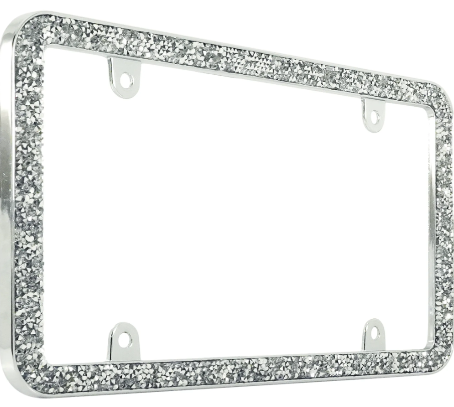 Cruiser 16630 Shattered Clear Rhinestone Plate Surround - image 4