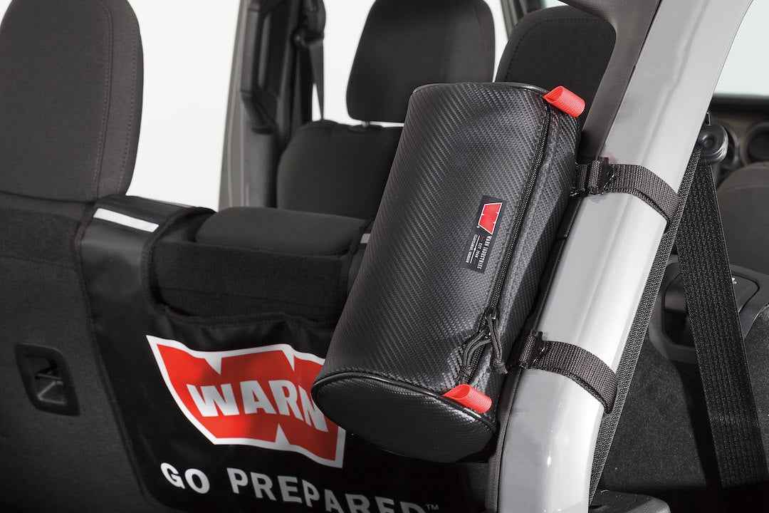 Warn Vinyl Trail Gear Bag - 11-1/2 in, Black – 102652
