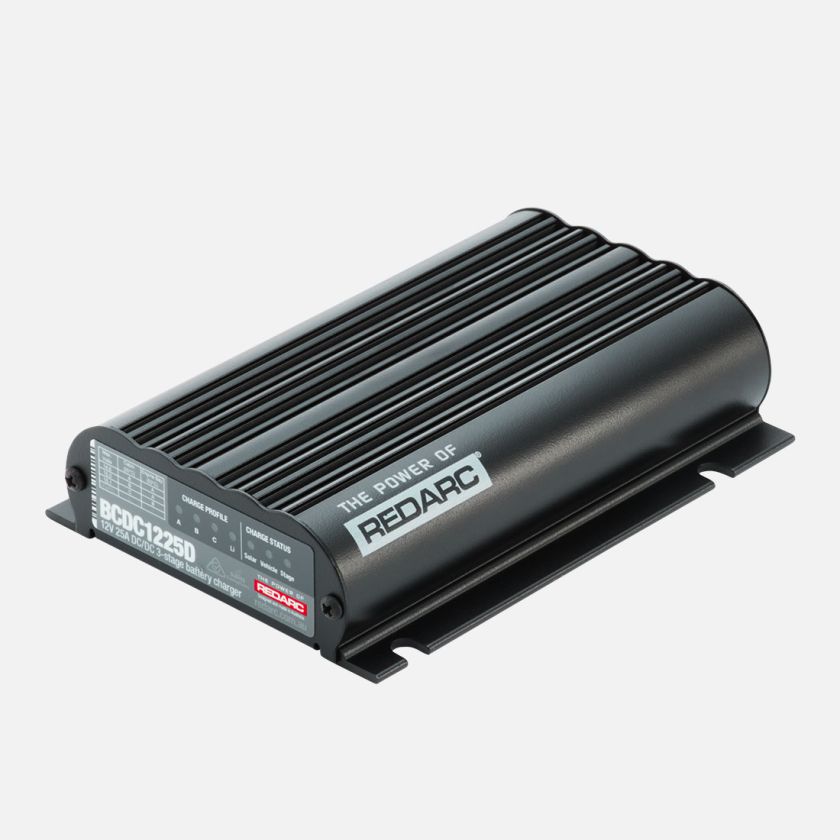 Redarc 12V 25A DC-DC Battery Charger – BCDC1225D