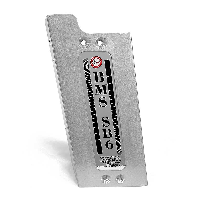 Bob's Machine 100-406000-NOPC Fixed Aluminum Setback Brackets, 6-Inch - image 4