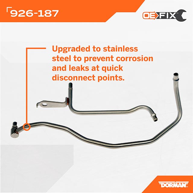 Dorman OE Solutions 926-187 Turbocharger Coolant-Line Service Kit - image 7