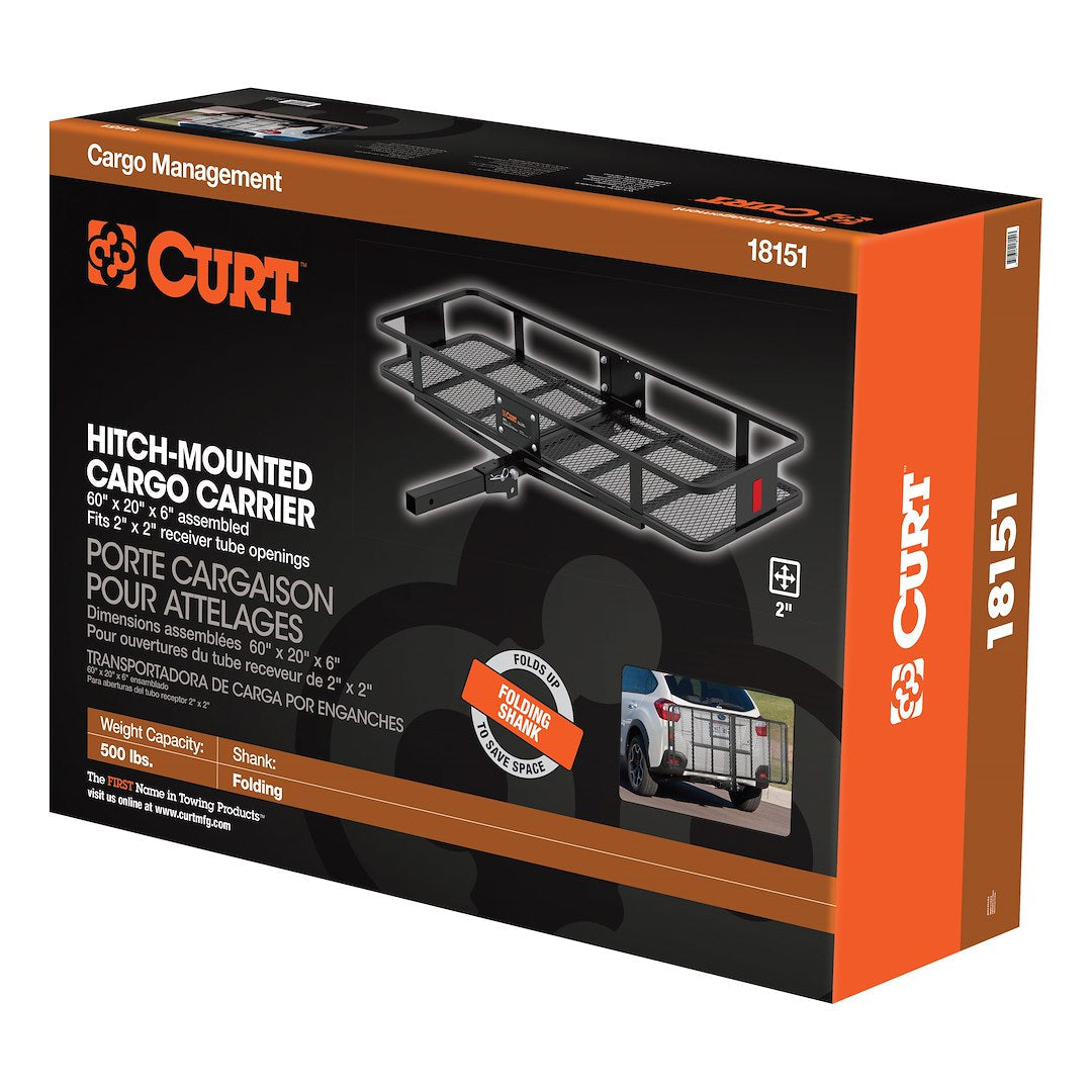 Curt 18151 Trailer Hitch Cargo Carrier - image 10