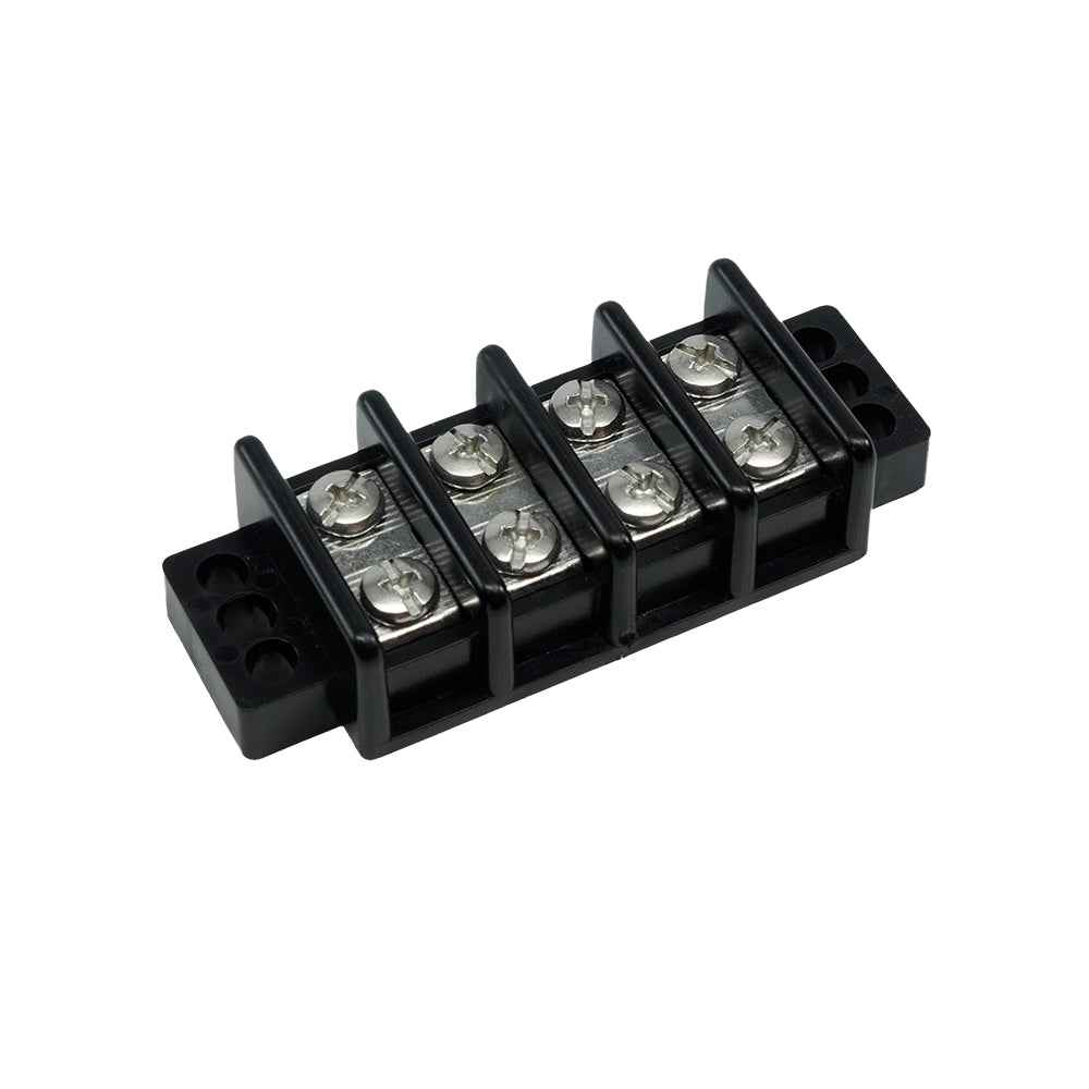 Egis 223004 8-Pole Double-Row Terminal Block, 30A