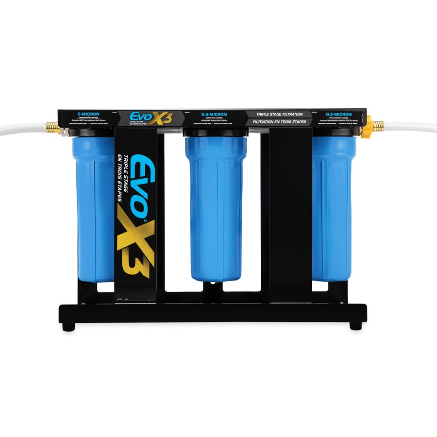 Camco 40649 Fresh Water Filter - Triple Housing Cartridge, Set Of 3