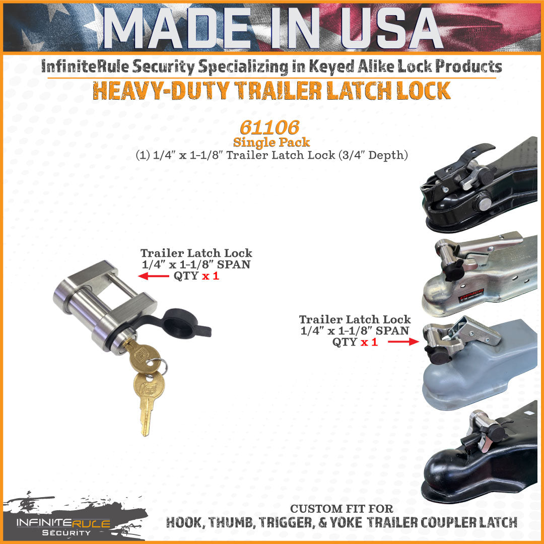 Infiniterule 61106-S Trailer Hitch Lock - image 2