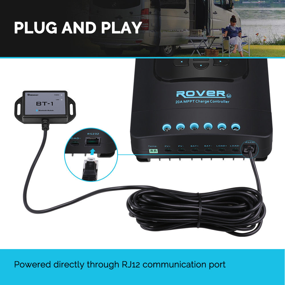 Renogy BT-1 Bluetooth Module for Solar Controllers – 9714415