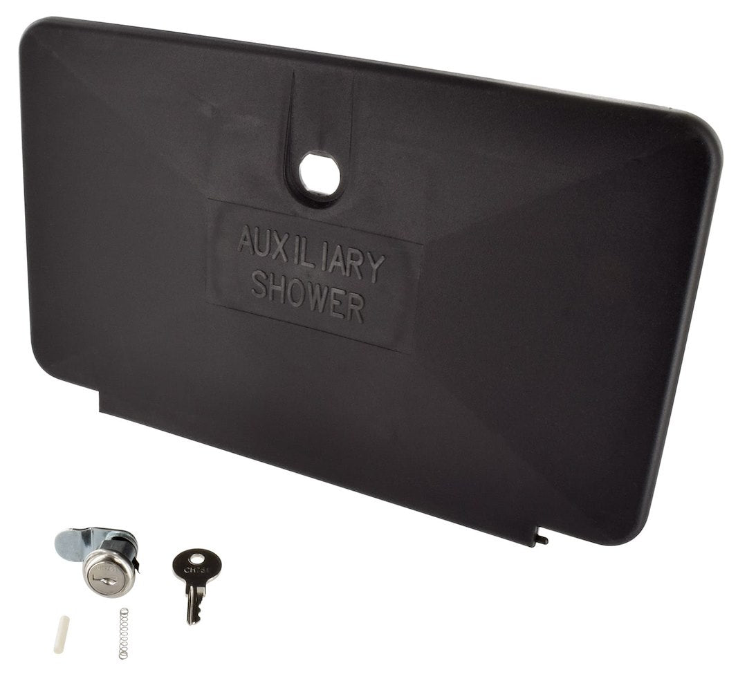 Phoenix Products Exterior Shower Door and Lock - Black – PF267002