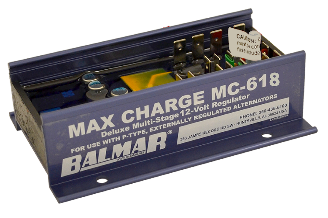 Balmar MC-618 12V Multistage Regulator, Harness Excluded