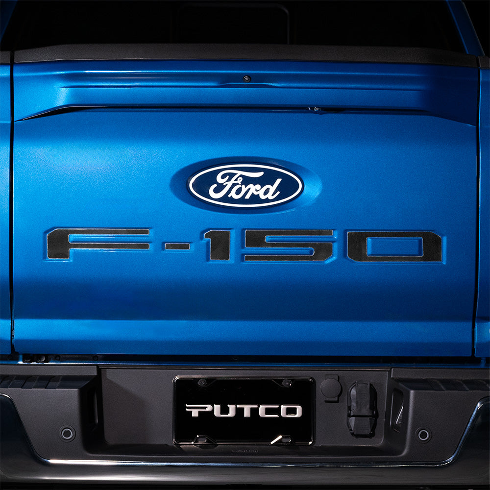 Putco 55564FD F-150 Polished Flat-Cut Lettering