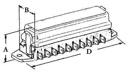 WirthCo 10-Way ATM/ Mini Fuse Block - 12V – 31017-7
