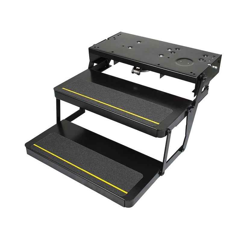 Lippert Components 372261 Kwikee 32 Series Double Electric RV Step, 24" Folding – image 1