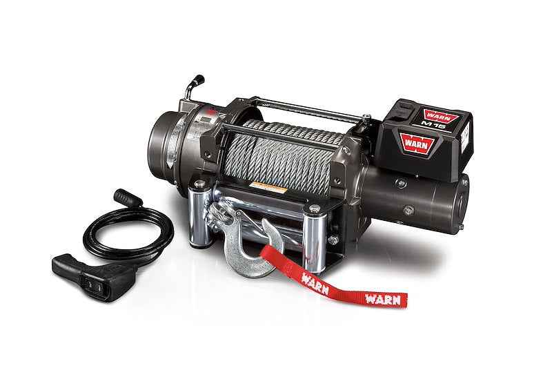 Warn 47801 M15000 12V Electric Recovery Winch with Steel Cable – image 2