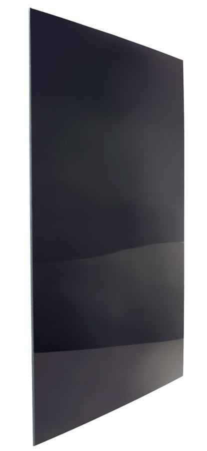 Norcold 618152 RV Refrigerator Lower Door Panel, Black Acrylic, 21.593" x 38-5/8" – image 1