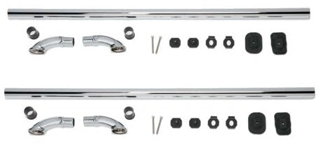 Putco 89864 Locker Stainless Round Bed Rails