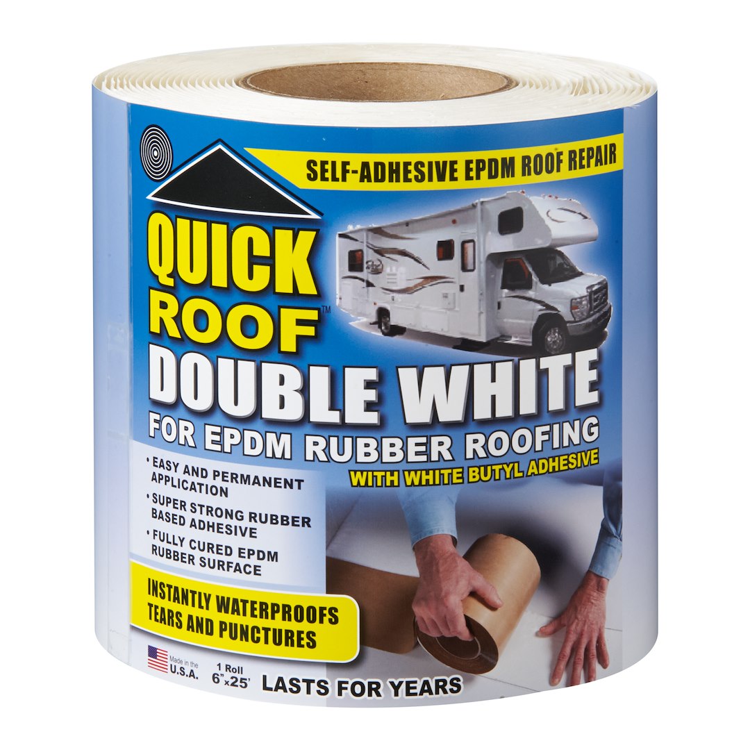 CoFair Product Roof Repair Tape - 6 in x 25 ft, White – WRQR625