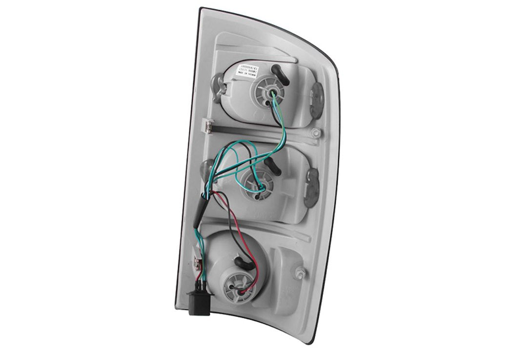 ANZO USA 211045 Dodge Ram Clear-Lens Tail-Light Pair, Black - image 2