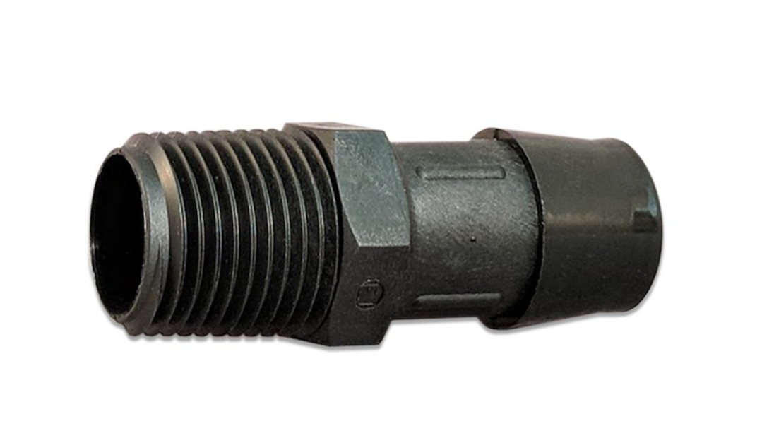 Aqua-Hot PLX200103 Black Glass-Filled Nylon Barb Fitting
