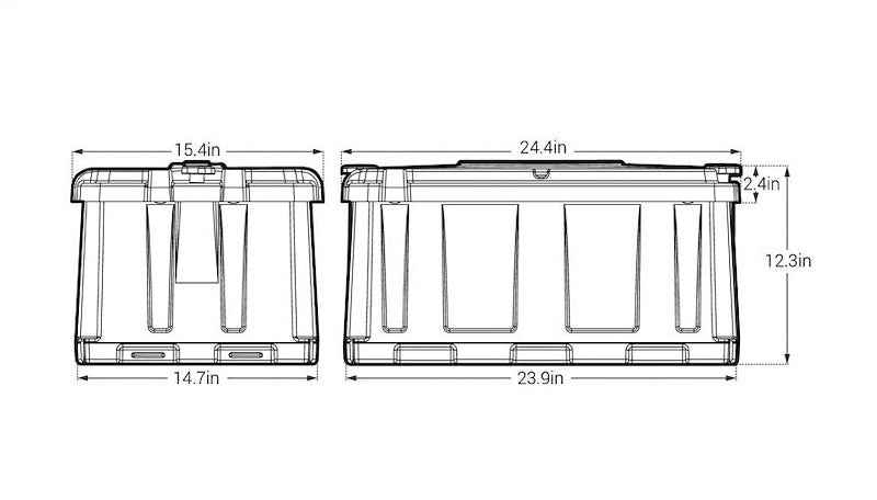 Noco HM484 Group 8D Battery Box Full Flow Vented Polyethylene, NOCO – image 13