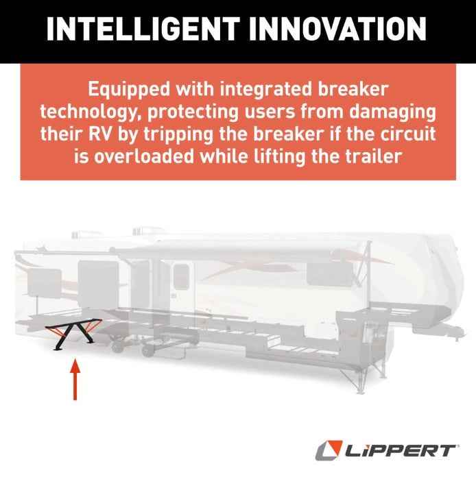 Lippert Components 2025012487 Lippert PSX1 Electric Trailer Stabilizer Jack, 30 Inch Lift – image 6