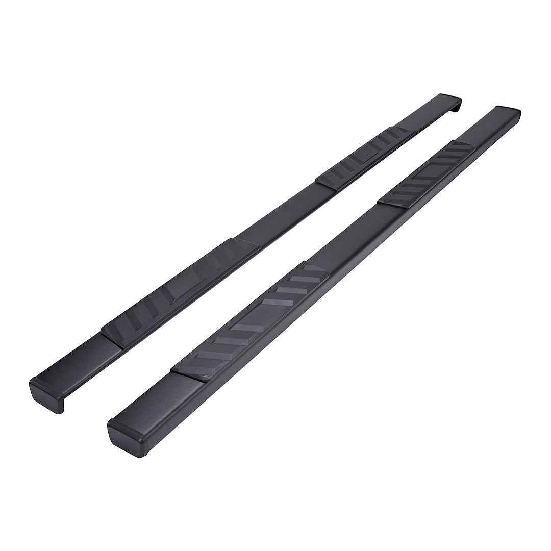 TrailFX 4 in Trapezoidal Nerf Step Bars - Black, 300 lb – A4022B