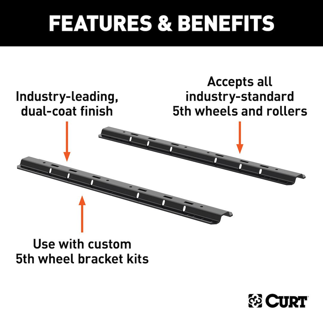 Curt 16104 Fifth Wheel Trailer Hitch Mount Kit - image 2