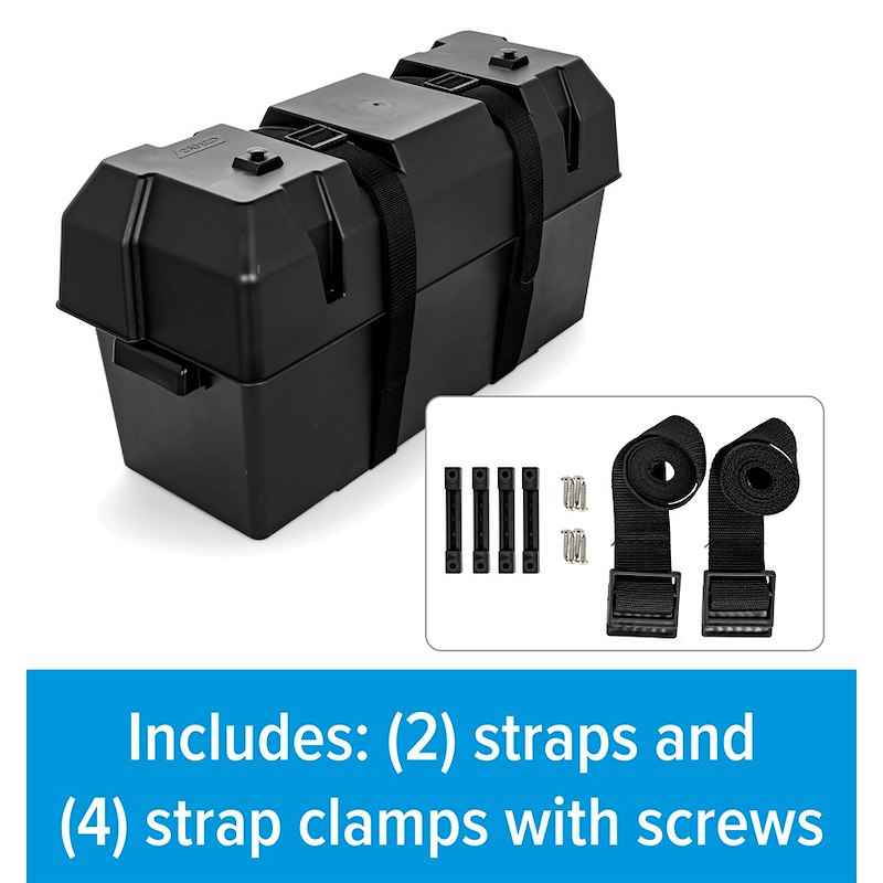 Camco 55374 Dual Battery Box For GC2 Or Group 24 Batteries Polypropylene, Camco – image 14
