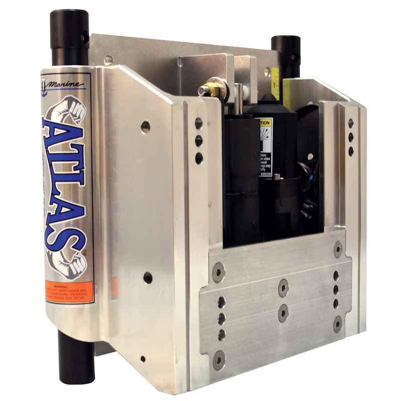T-H Marine AHJ-10VHD-DP Atlas Heavy Duty Hydraulic Jack Plate 10 Inch Setback – image 2