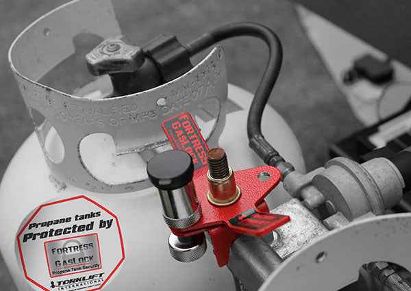 Torklift A7701 Fortress Propane Tank Lock, Keyed LP Tank Security – image 1