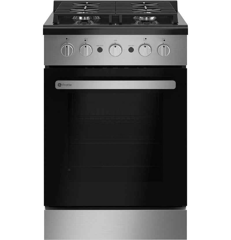 GE Appliances PLS624RTSS GE Profile RV Propane Range 24" 4 Burner with Oven, Electronic – image 1